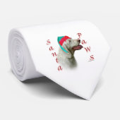 Spinone Italiano Santa Paws Krawatte (Gerollt)