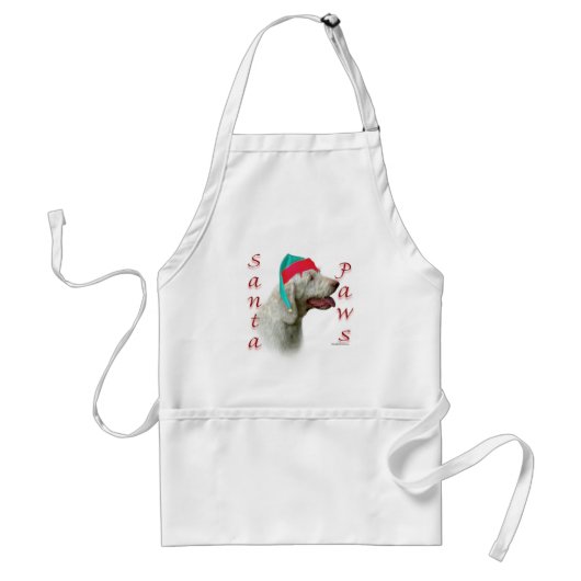 Spinone Italiano Santa Paws Schürze (Vorne)