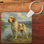 Spinone Italiano Schlüsselanhänger (Rückseite)