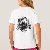 Spinone Italiano T-Shirt – Dog Head Portrait (Rückseite)