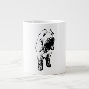 Spinone Italiano Tasse – Stehender Tintenhund Kuns