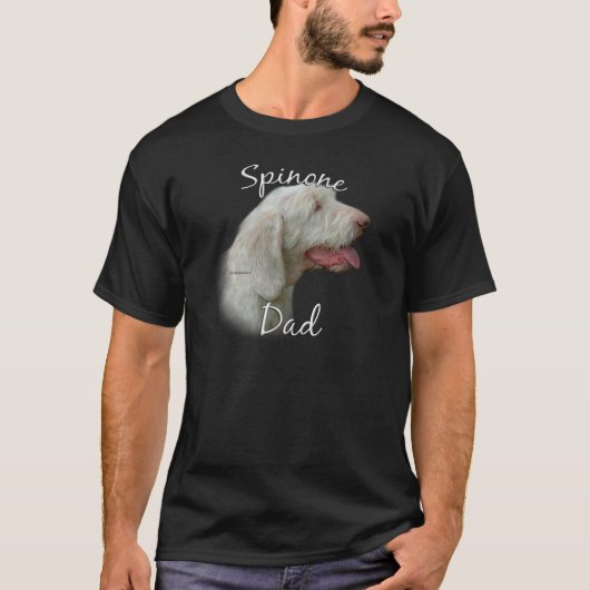 Spinone Italiano Vater 2 T-Shirt (Vorderseite)