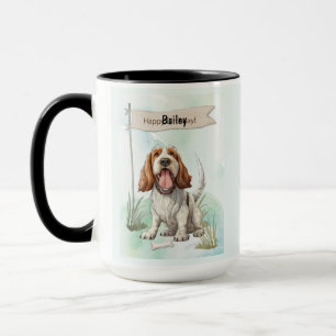 Spinone Italiano Wasserfarbe Personalisierter Hund Tasse