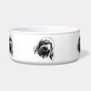 Spinone Mahlzeit Ruhig Napf