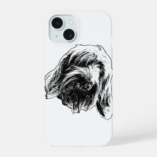Spinone Soft Guard iPhone 15 Hülle (Rückseite)