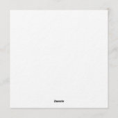 Spinone Supper Invite Einladung (Rückseite)