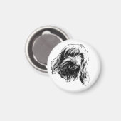 Spinone Warm Counter Magnet (Vorderseite/Rückseite)