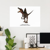 Spinosaurus 01 Print Poster (Heimbüro)