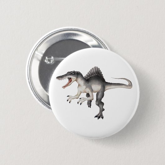 Spinosaurus Button (Vorne & Hinten)