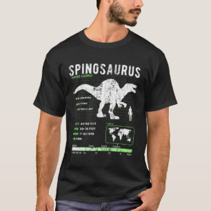 Spinosaurus Dinosaur Facts Shirt