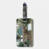 Spinosaurus Dinosaur Gepäcktag Gepäckanhänger (Rückseite vertikal)