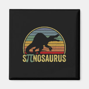 Spinosaurus - Dinosaur Pi Tag Lustiger Mathe-Witz  Magnet