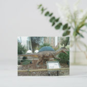 Spinosaurus Dinosaur Postcard Postkarte (Stehend Vorderseite)