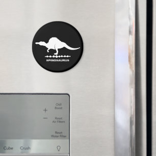Spinosaurus-Dinosaur-Silhouette-Magnet Magnet