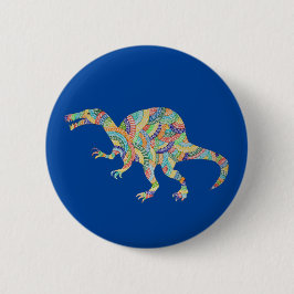 Spinosaurus-Dinosaurier-Abzeichen Button