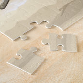 Spinosaurus Dinosaurier in der Wüste - 3D Puzzle (Seite)