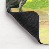 Spinosaurus Dinosaurierkampf - 3D übertragen Mousepad (Ecke)