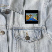 Spinosaurus Filmrolle Dinosaurier Button Pin (Beispiel)