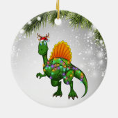 Spinosaurus Geschenk für Dinosaurier Lover Adult K Keramik Ornament (Hinten)