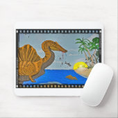 Spinosaurus Mouse pad cretaceous beach Film Strip Mousepad (Mit Mouse)