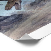 Spinosaurus Print Poster (Ecke)