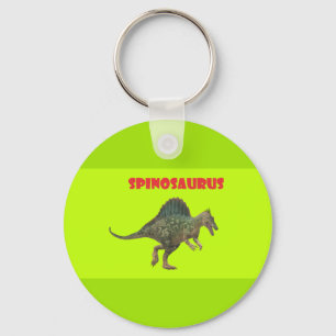 Spinosaurus-Schlüsselanhänger, Basic Button-Schl Schlüsselanhänger