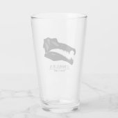 Spinosaurus Skull Glas (Rückseite)