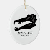 Spinosaurus Skull Keramik Ornament (Rechts)
