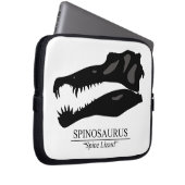 Spinosaurus Skull Laptopschutzhülle (Vorne Rechts)