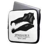 Spinosaurus Skull Laptopschutzhülle (Vorderseite Links)