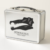 Spinosaurus Skull Metall Brotdose (Vorderseite)
