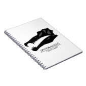 Spinosaurus Skull Notizblock (Rechte Seite)