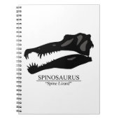 Spinosaurus Skull Notizblock (Vorderseite)
