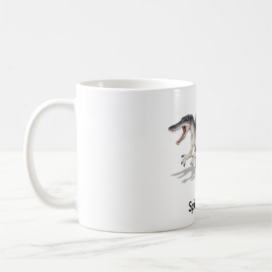 Spinosaurus Tasse (Links)