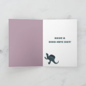 Spinosaurus Toy Dinosaur Custom Geburtstag Karte (Innenseite)