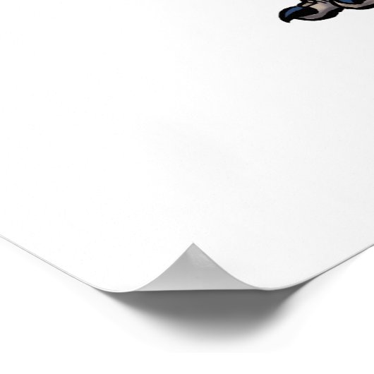 Spinosaurus-Wandposter Poster (Ecke)