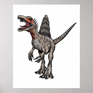 Spinosaurus-Wandposter Poster