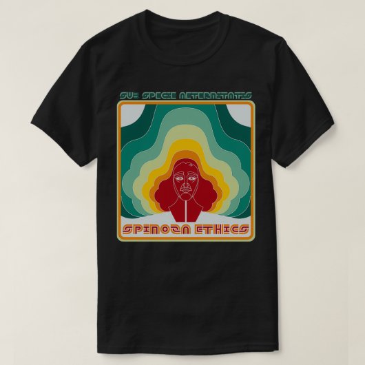 Spinoza Ethik Subspezies Aeternitatis T-Shirt (Design vorne)