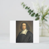 Spinoza Postkarte (Stehend Vorderseite)