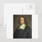 Spinoza Postkarte (Vorne/Hinten)