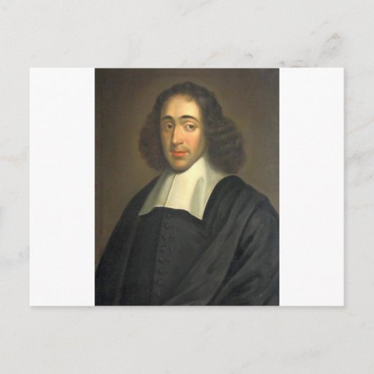 Spinoza Postkarte (Vorderseite)