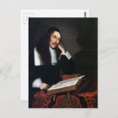 Spinoza Postkarte (Vorne/Hinten)