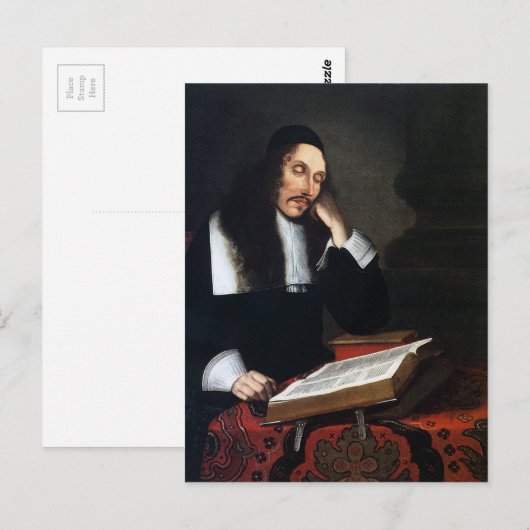 Spinoza Postkarte (Vorne/Hinten)
