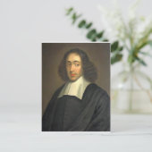 Spinoza Postkarte (Stehend Vorderseite)