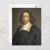 Spinoza Postkarte (Vorne/Hinten)