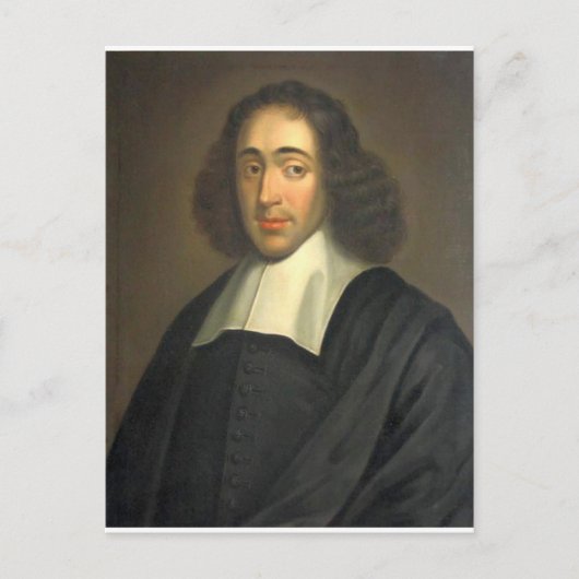 Spinoza Postkarte (Vorderseite)