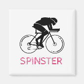 Spinster Fun Design Magnet (Vorne)