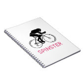 Spinster Fun Design Notizblock (Rechte Seite)