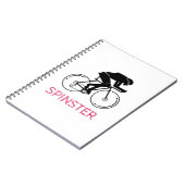 Spinster Fun Design Notizblock (Linke Seite)