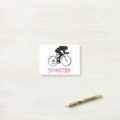 Spinster Fun Design Post-it Klebezettel (Auf Schreibtisch)